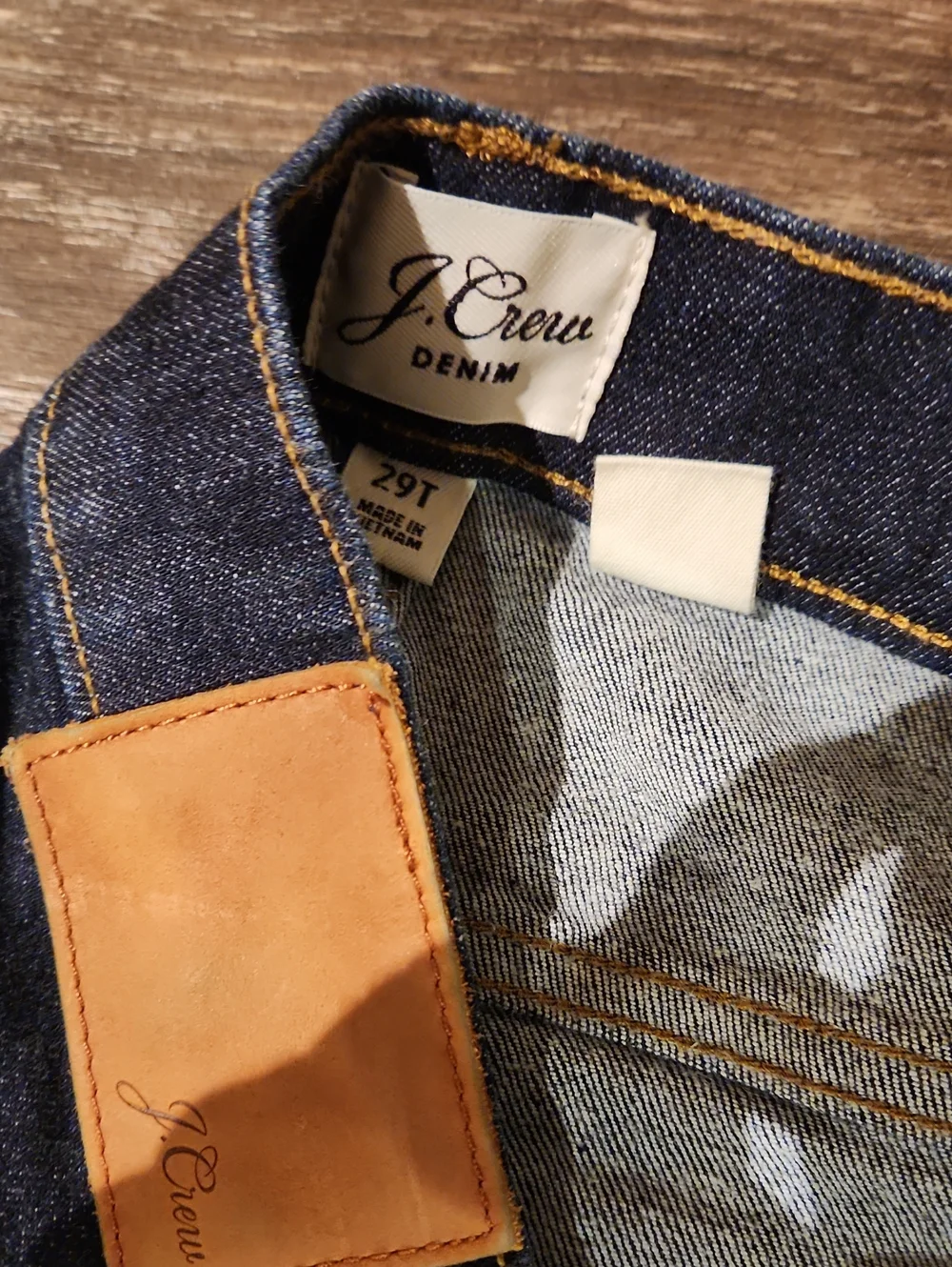 ❤️ J CREW HIGH RISE VINTAGE STRAIGHT LEG JEANS, 8T (29 TALL / LONG)